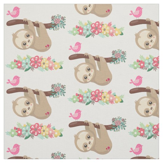 Niedlich-braune Fahne, die das Muster auf den Kopf Stoff (Muster)