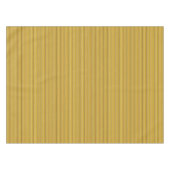 Niedlich-braune Streifen Tischdecke (Vorderseite (Horizontal))