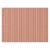 Niedlich-braune Streifen Tischdecke (Vorderseite (Horizontal))