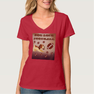 Niedlich-Brauner Hundetockettochter T-Shirt