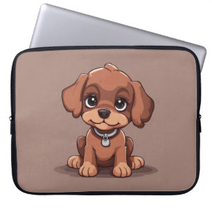 Niedlich-brauner Welpe Laptopschutzhülle