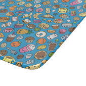 Niedlich Breakfast Food Schneidemaschine Schneidebrett (Ecke)
