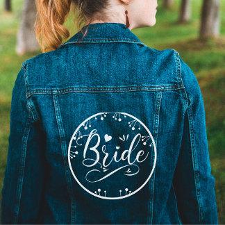 niedlich-Bride-Frauenverbände Jeansjacke