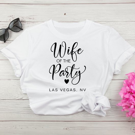 Niedlich Bride Las Vegas Junggeselinnen-Abschied T-Shirt