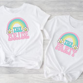 Niedlich Bride Retro Hippie Junggeselinnen-Abschie T-Shirt