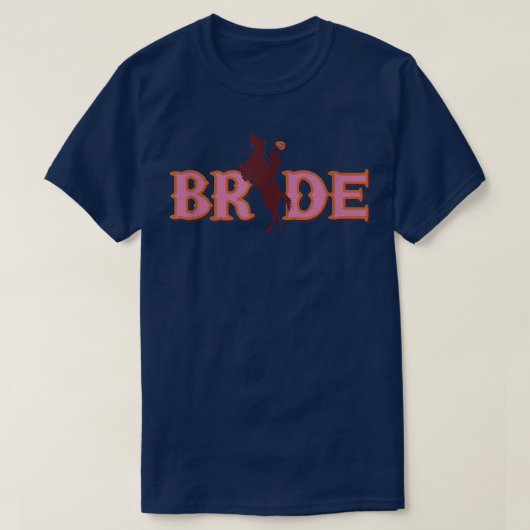 Niedlich Bridesmaid Junggeselinnen-Abschied Bride T-Shirt (Design vorne)