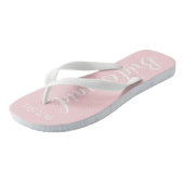 Niedlich Bridesmaid Pink Badesandalen (Schrägansicht)