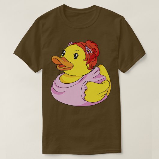 Niedlich Bridesmaid Rubber Ducky T-Shirt (Design vorne)