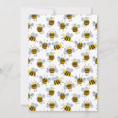 Niedlich Bridge to Bee Bridal Dusche Einladung (Rückseite)