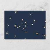 Niedlich bringen Sie ein Buch Gold Regenbogen & St Begleitkarte (Rückseite)