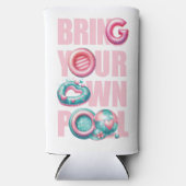 Niedlich bringen Sie Ihr eigenes Pool-Party Selters Dosenkühler (Vorderseite)