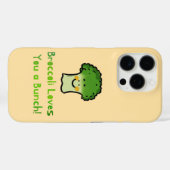 Niedlich Broccoli Pun Cartoon Design Case-Mate iPhone Hülle (Rückseite (Horizontal))