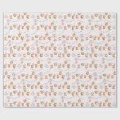 Niedlich Brown Baby Bear Geschenkpapier (Flach)
