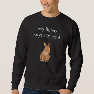 Niedlich Brown Bunny Sweatshirt