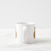 Niedlich-Brown-Espresso-Cup Espressotasse (Rückseite)