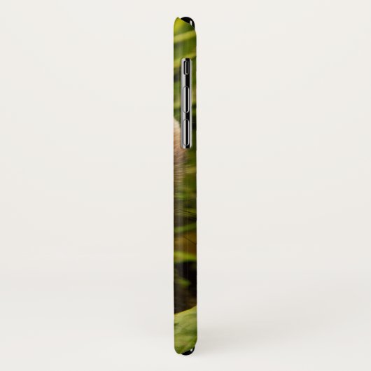 Niedlich Brown Ferret im Gras Case-Mate iPhone Hülle (Hinten/Links)