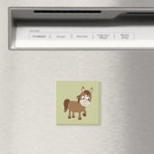 Niedlich Brown Horse Magnet (In Situ (Geschirrspüler))