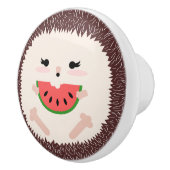 Niedlich Brown Igel Eros Bendato Keramikknauf (Rechts)