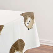 Niedlich Brown Igel Tischdecke (Beispiel)