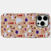 Niedlich Brown Nutcracker Weihnachtsmuster Case-Mate iPhone Hülle (Rückseite (Horizontal))