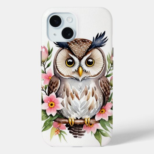 Niedlich Brown Owl iPhone / iPad Gehäuse Case-Mate iPhone Hülle (Rückseite)