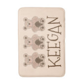 Niedlich Brown Plush Toy Teddy Bär gestopftes Tier Badematte (Vorderseite Vertikal)