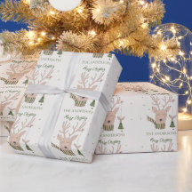Niedlich Brown Rein Deer Stars Illustration Weihna