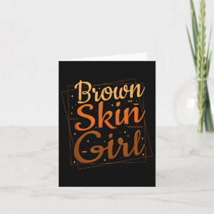 Niedlich Brown Skin Girl - The Restaurant Karte