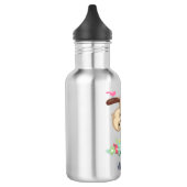 Niedlich Brown Sloth Hanging Edelstahlflasche (Links)