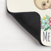 Niedlich Brown Sloth Hanging Mousepad (Ecke)