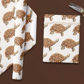 Niedlich Brown Tortoise Geschenkpapier