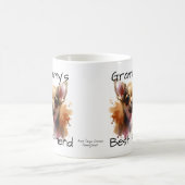Niedlich Browns Grammys bester Freund/ personalisi Kaffeetasse (Mittel)