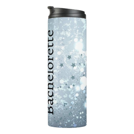 Niedlich Bubble Blue Personalisiert Bridesmaid The Thermosbecher (Nach rechts gedreht)