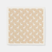 Niedlich Buck Deer Pattern Serviette (Vorderseite)