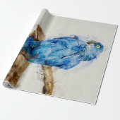 Niedlich Budgie Bird | Geschenk für Papagei Lover Geschenkpapier (Ungerollt)