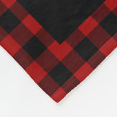 Niedlich Buffalo Kariert Skull Fleecedecke (Ecke)