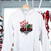 Niedlich Buffalo Kariert Tartan Moderner Weihnacht Hoodie