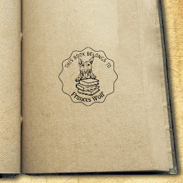 Niedlich Bull Terrier Dog Gummistempel