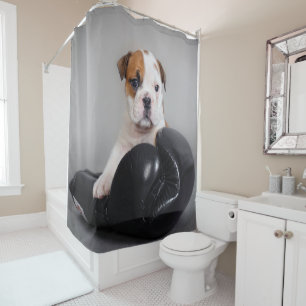 Niedlich Bulldog Boxer English Bulldog Lover Gesch Duschvorhang