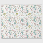 Niedlich Bunnies Geschenkpapier (Flach)