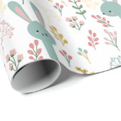 Niedlich Bunnies Geschenkpapier (Rolleneckpunkt)