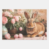 Niedlich Bunnies Happy Oaster Geschenkpapier Set (Vorderseite 3)