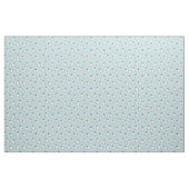 Niedlich Bunnies Muster auf Baby Blue Stoff (Fat Quarter (45,7 x 55,9 cm))