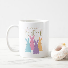 Niedlich Bunnies Ostern Personalisiert Kaffeetasse
