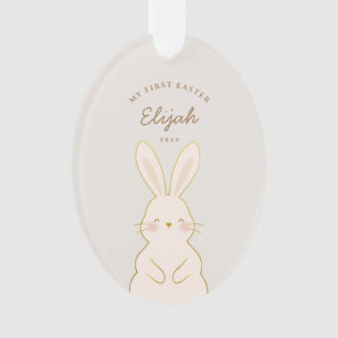 Niedlich Bunnies Personalisiertes Ostern Ornament