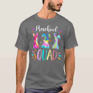 Niedlich Bunnies Preschool Lehrer Squad Ostertag T T-Shirt