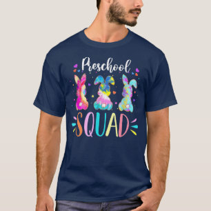 Niedlich Bunnies Preschool Lehrer Squad Ostertag T T-Shirt