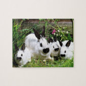 Niedlich Bunnies Puzzle (Horizontal)