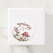 Niedlich Bunny Baby Dusche Vielen Dank Geschenkanhänger (Beispiel)