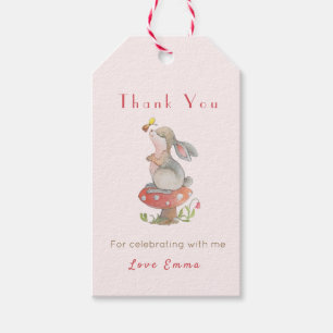 Niedlich Bunny Baby Geburtstag Danke Geschenkanhänger